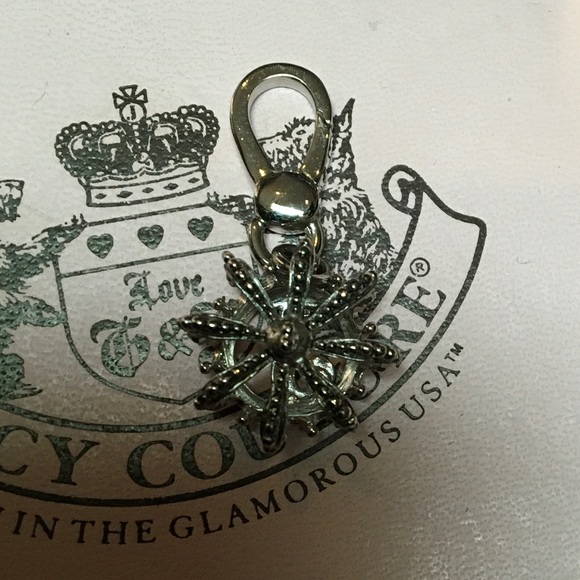 Juicy Couture charm open work silver crown - Picture 1 of 6